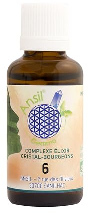 Élixir de zéolite et bourgeons de genévrier, noyer, romarin - Ansil - 30 ml | Genévrier, Noyer, Romarin