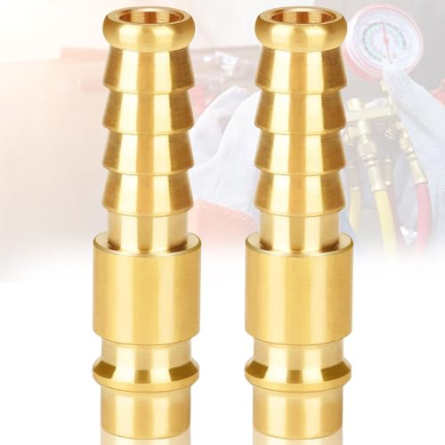 2 Pezzi Tubo di Raccordo per Aria Compressa da 10 Mm, Raccordo per Aria Compressa Maschio, Raccordo per Aria Compressa Maschio, Raccordo Rapido