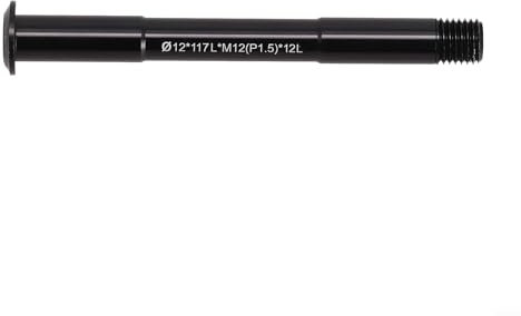 Oniissy Asse passante anteriore/posteriore per bici da strada, 100/142 x 12 mm, per bici da strada TCR Liv, mozzi anteriori per forcella (anteriore 100 x 12 mm)
