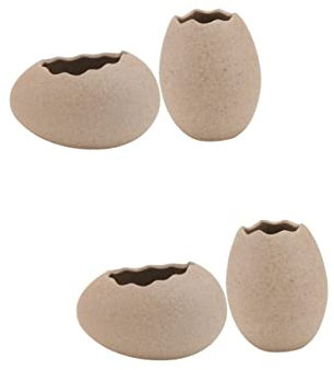 OUNONA 4stücke Kreative Blumenvasen Aus Minimalistisches Design Für Moderne Wohnräume Für Pflanzenarrangements Und Stilvolle Dekoration