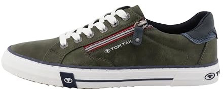 Tom Tailor Herren 7480070007 Sneaker, Khaki, 43 EU