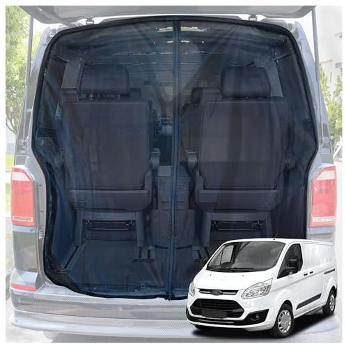 CHROMEMASTER | Moustiquaire Magnétique pour Van, Camping-Car, Voiture | Compatible avec Ford Transit Custom Fourgonnette 2012-2023 | Grille de Protection Contre Les Insectes, Moustiques, Araignées