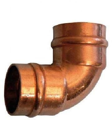 ODSUPPLIES - Bag of 2-10mm Solder Ring Elbow | Also Available in 8mm, 10mm, 15mm, 22mm, 28mm, 35mm, 42mm and 54mm