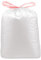 VEPATIM Economy - Bolsas de basura (40 unidades, 120 L, 70 x 100 cm, LDPE), color blanco