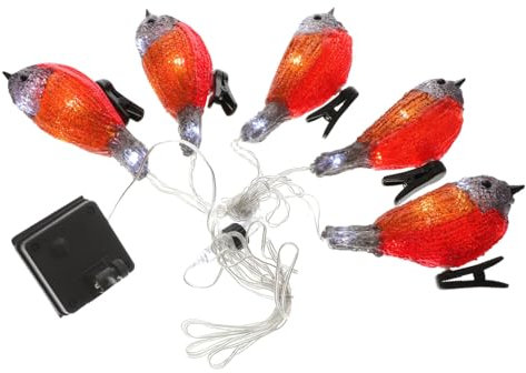 FONDOTIN Vogel Solar Lichterkette Acryl Lampe Für Outdoor Dekorative Beleuchtung