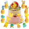 33 PCS Tortendeko Geburtstag Kinder, Kuchen Deko, Tortendeko Figuren + décoration de gâteau + cupcake + figurines de gâteau d'anniversaire d'enfant pour garçons et filles
