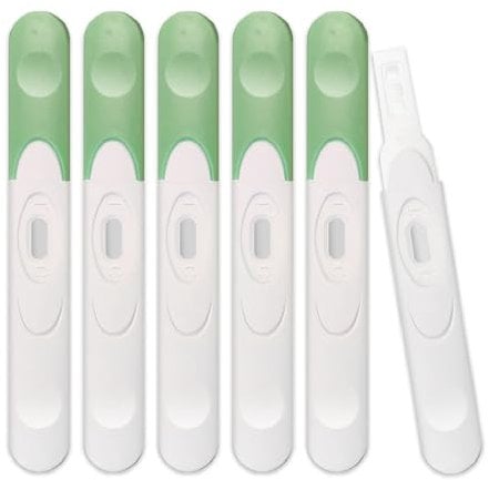 Test de Embarazo,Prueba de Embarazo, Alta Sensibilidad HCG, Seguimiento Fácil y Rápido del Embarazo