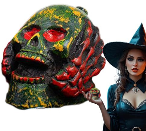 Silbato De Grito, Silbato Para Halloween, Sonido Espeluznante De Calavera Con Efectos Macabros Para Bromas, Souvenirs Y Fiestas Terroríficas De Halloween