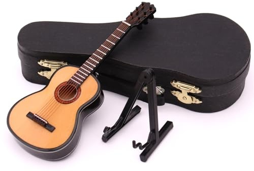 Miniature Di Strumenti Musicali Ornamento Di Strumento Musicale In Miniatura Modello Chitarra Classica(3/4,14cm guitar)