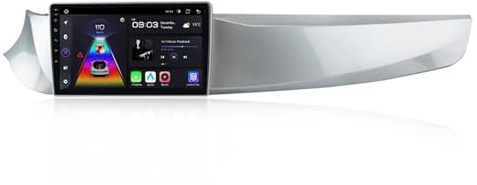 Pantalla automática de Android Radio para Coche para Alfa para Romeo para Giulietta 2010-2014 Reproductor Multimedia Unidad Principal 2DIN con navegación(V2 Plus (6GB 128GB))