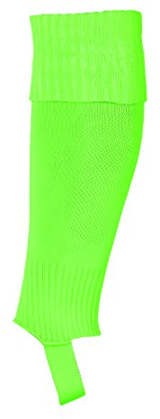 Uhlsport Kinder Dehnbares Material Stutzen, Fluo Grün, One Size