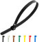 Gocableties 100 Pack of 370mm x 7.6mm Reusable Cable Ties, Heavy Duty Black Releasable Cable Ties, 14 Premium Tie Wraps, Strong Nylon Zip Ties