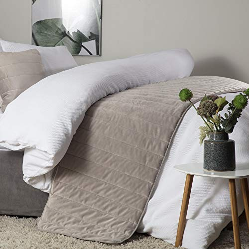 Belledorm Verona Bed Runner (One Size) (Mink)