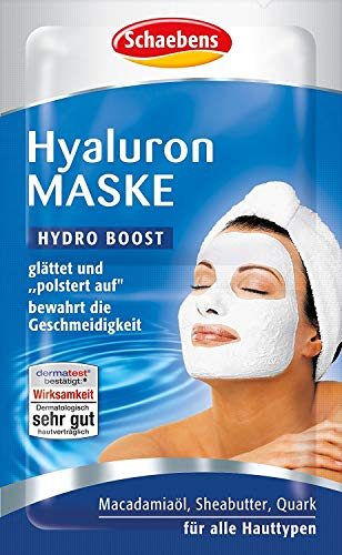 Schaebens Hyaluron-Maske – 10er-Packung – 10 x 2 x 5 ml für 20 Anwendungen