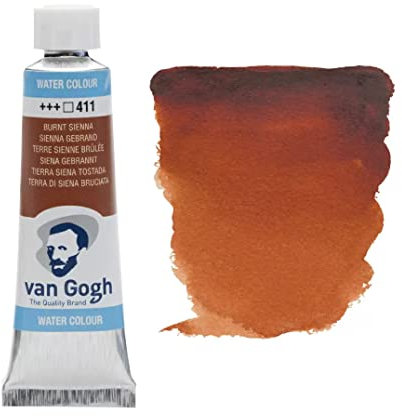 CREATIV DISCOUNT Aquarellfarbe 10ml, Siena Gebrannt