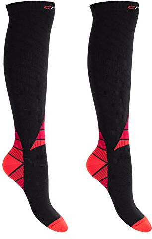 CFLEX Herren & Damen Sport Strümpfe (1 oder 2 Paar) Kompressions Kniestrümpfe
