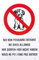 Cartello “Noi Non POSSIAMO Entrare” PLASTIFICATO 30X20 CM Alta VISIBILITA' A Distanza