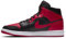Nike, Scarpe da basket unisex, Nero/Palestra Rosso-Bianco, 44 EU