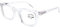 DOOViC Blue Light Blocking Reading Glasses Clear Frame/Square Lens Computer Readers Glasses for Men/Women +3.0
