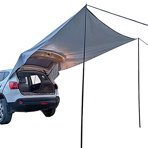 Perfect Flower Autokonto Outdoor Camping Auto Tail Konto Auto Seite Konto Zelte Heckklappe Auto Markise Sonnensegel Für Wohnwagen Wohnmobil Zeltplanen Tragbare Tent Tarp