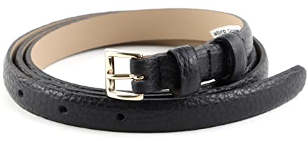 Abro Leather Adria Women's Belt W85 Black/Gold