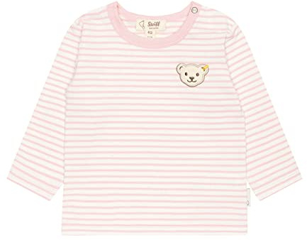 Steiff Unisex Baby Basic T-Shirt Langarm Gestreift T-Shirt (1er Pack)