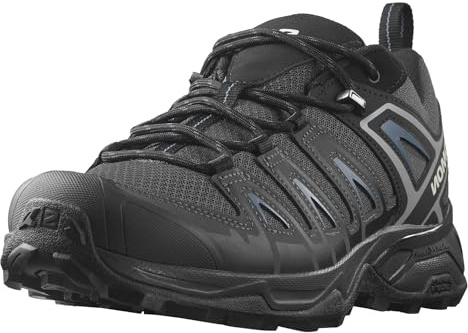 Salomon X Ultra Pioneer Aero Herren Outdoorschuhe, Outdoor-bereit, Stabil und gedämpft, Hervorragender Grip, Black, 41 1/3