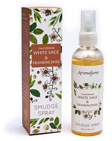 Natürliches RÄUCHERSPRAY - Smudgespray Weißer Salbei Weihrauch Aromafume - CUTE NAILS