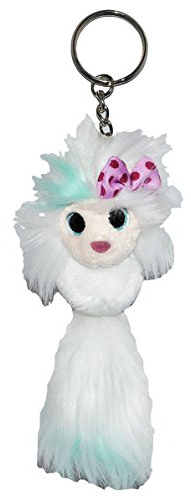 Schlüsselanhänger Ayumi be You Hope Kibou 16 cm - weiß türkis Plüschtier Anhänger - Schlenker Puppe Schlenkerbeine - Gothik kleine Fee - japanisch Hoffnun..