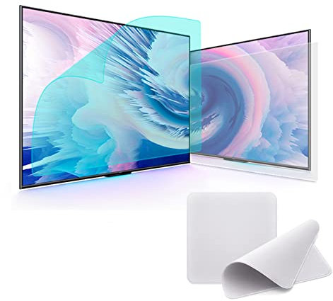 AIZYR Frosted Anti Glare Anti Luce Blu Anti UV TV Screen Protector per 86 LCD, LED, 4K OLED & QLED HDTV Display, Monitor Riduttore di Riflessione, Superficie Opaca Anti Graffio,75.8x43.3inch