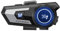 Interfono Bluetooth per moto, Interfono per casco moto Bluetooth Cuffia Comunicazione radio Sistema FM IP67 Kit vivavoce per moto impermeabile, Auricolare Bluetooth per moto/ATV/Bici/motoslitta