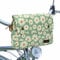 Tourbn TOURBON wasserdichte Segeltuch-Fahrradtaschen Fahrradtasche Lenkertasche Blumenmuster