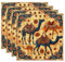 Platzdeckchen, Tischsets, Platzdeckchen für Esstisch, Ethno Tribal Retro Kamel, Platzsets 4er Set