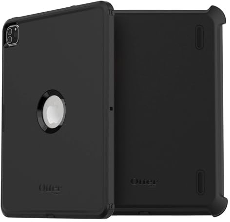 OtterBox Defender Series Bildschirmlose Schutzhülle für iPad Pro 12,9 Zoll (6., 5., 4. und 3. Generation), Schwarz
