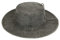 ANIMQUE Unisex Sonnenhut Fischerhut Boonie Hut Baumwolle Breite Krempe Sommer Sonnenschutz Tragbar Outdoor Safari Hut mit Verstellbarem Kinnriemen, Armee Grün 58cm