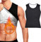 KBIBCK Canottiera Dimagrante Uomo, Canotta Snellente Sudorazione, Sauna Vest Senza Maniche, in Gilet Sauna Canotta per Dimagrire, Allenamento Aerobico, Shaper Workout (Taglia L)