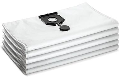 Sac d'aspirateur pièces accessoires sac filtrant en laine compatible for Karcher NT 35/1 tact nt35/1 tact TE NT30/1apl(Schwarz:As shown-01)