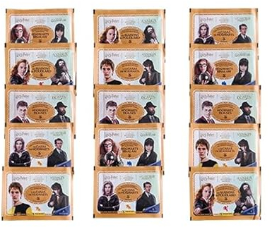 Panini Harry Potter Sticker Guide 2 “Die Häuser von Hogwarts“ Sticker – 15x Stickertüten (Deutsche Version)