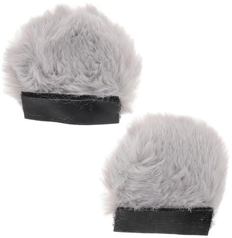 Cabilock Bärenohr-Dekoration Für Helm Abnehmbares Helm-Ornament Plüsch--dekor Geeignet Für Motorrad Und Fahrrad Verspieltes -Accessoire