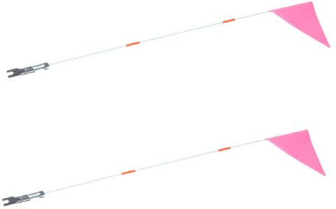 VANZACK 2sätze Fahrradfahne Für Vorbau Aus Strapazierfähigem Material Leuchtende Farben Reißfest Leicht Zu Reinigen Für Fahrrad Dreiradlenker Oder Roller Installieren Entfernen