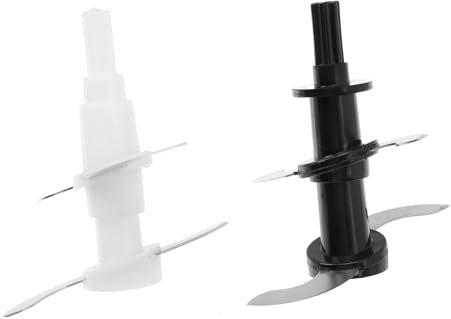 DONFAMDS 2piezas Cuchillas De Inoxidable Para Picadora De De Accesorios De Cocina Cuchillas De Repuesto Para Procesador De Alimentos Cortes Rápidos y Eficientes
