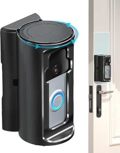 Ring Doorbell Mount | Ring Doorbell | Doorbell Mounting Bracket | Adjustable Angle Mount, No-Drill Installation, Compatible With Ring Video Doorbell 1/2/3/4, Secure Mounting For Apartments And Homes