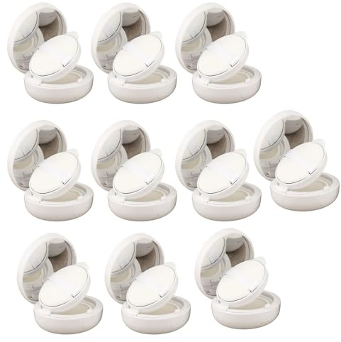 10 Teile Kosmetische Kompakte 15 G Kunststoff Leere Kissenboxen Sichern Snap Cessure Design Reisefreundlicher Make Up Hülle Leere Luftkissen Boxen