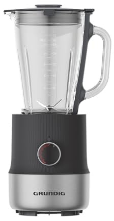 Grundig SM 6430 Standmixer, Anthrazit/Edelstahl