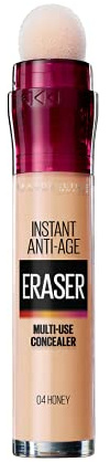 3 x Maybelline Instant Anti Age Eye Concealer Eraser 6.8ml - 04 Honey