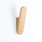 tallo single wooden wall hooks, made from responsibly-sourced timber, Oak