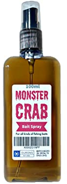 OURONS 100ml Bait Spray Monster Crab Fishing Attractant Flavour