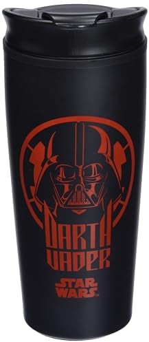 Star Wars Reisebecher (Darth Vader Design) 475ml isolierter Kaffeebecher - Offizieller Lizenzartikel