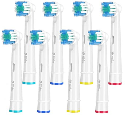 Brossette Compatible avec Oral B - Milos Brossettes de Rechange Électriques