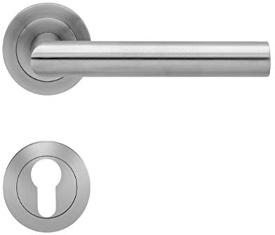 Karcher design Drückergarnitur Rhodos ER28 PZ 39-43 mm Edelstahl matt